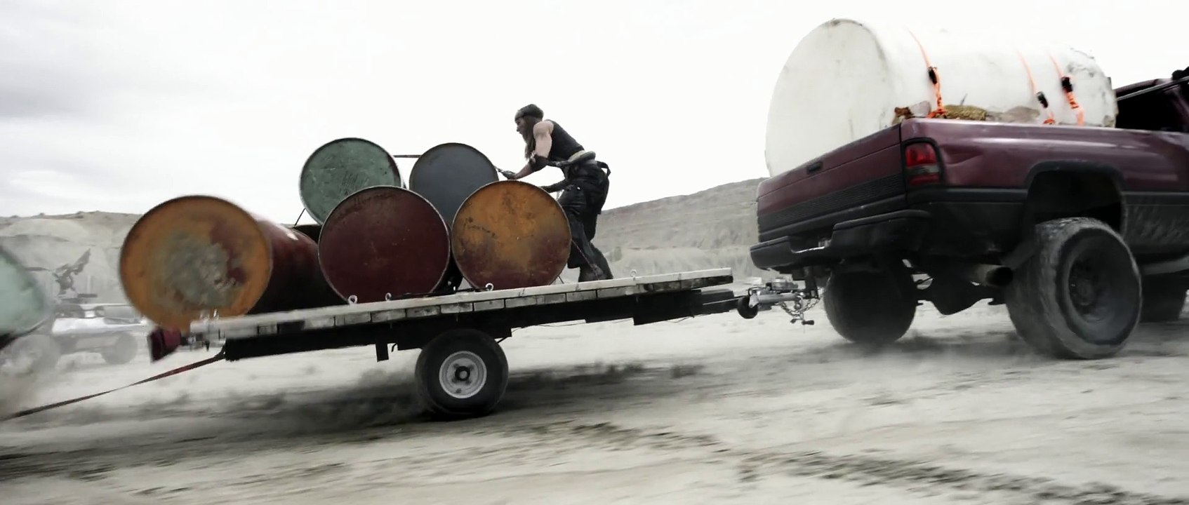 Mad Max GoKart Paintball War - 4K!