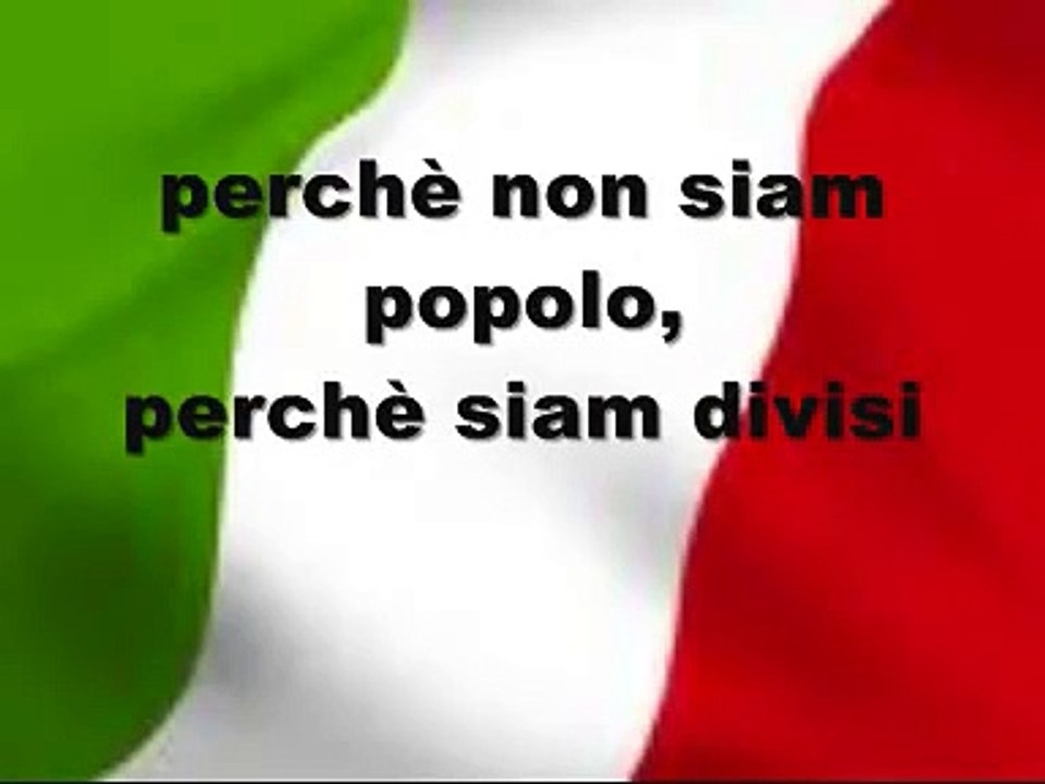 Fratelli D'Italia Originale - con testo -