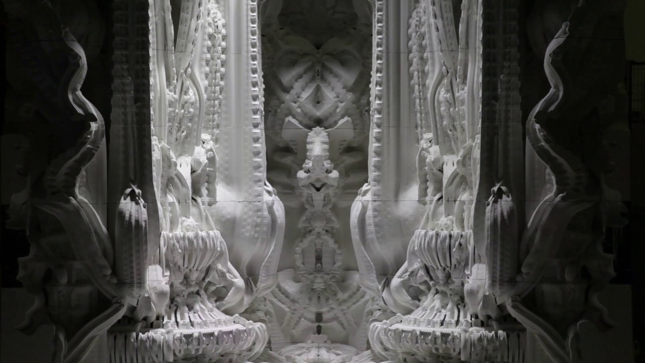 Digital Grotesque: A Gorgeous, Algorithmic 3D-Printed Grotto