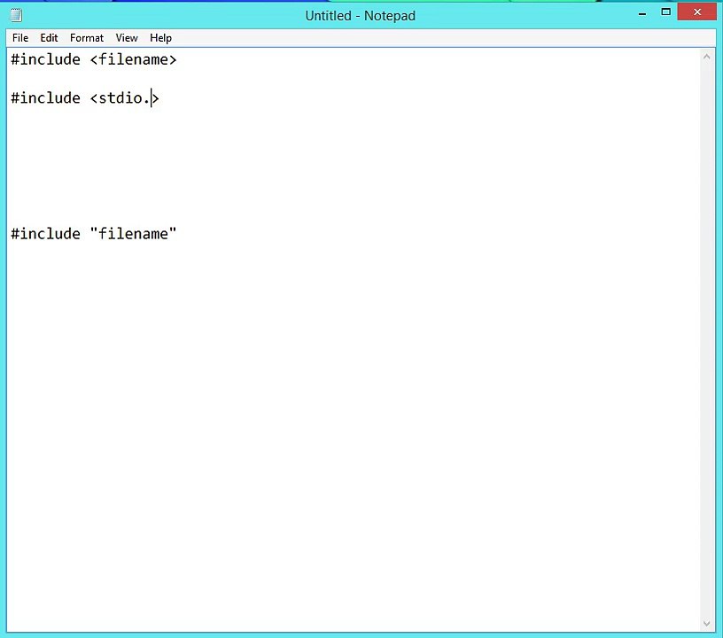 FILE INCLUSION IN PROGRAMMING (ENGLISH)
