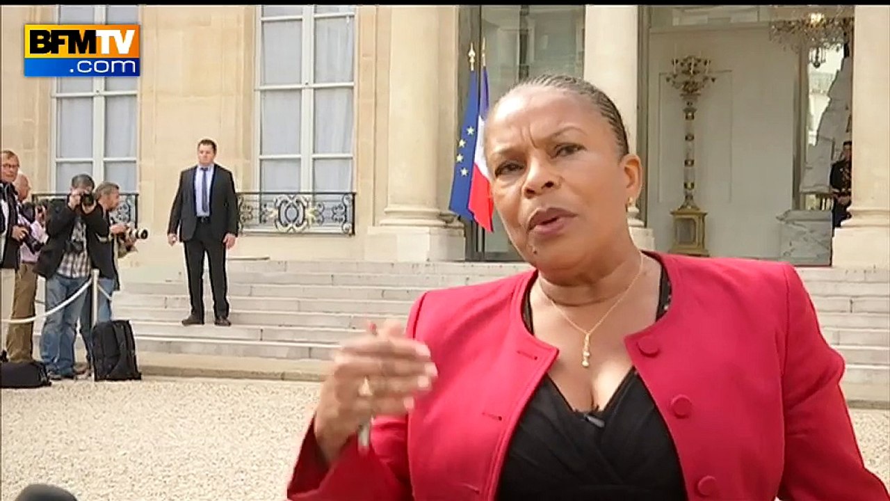 Taubira : "Le ministère de la Justice doit être exemplaire" sur les emplois non déclarés