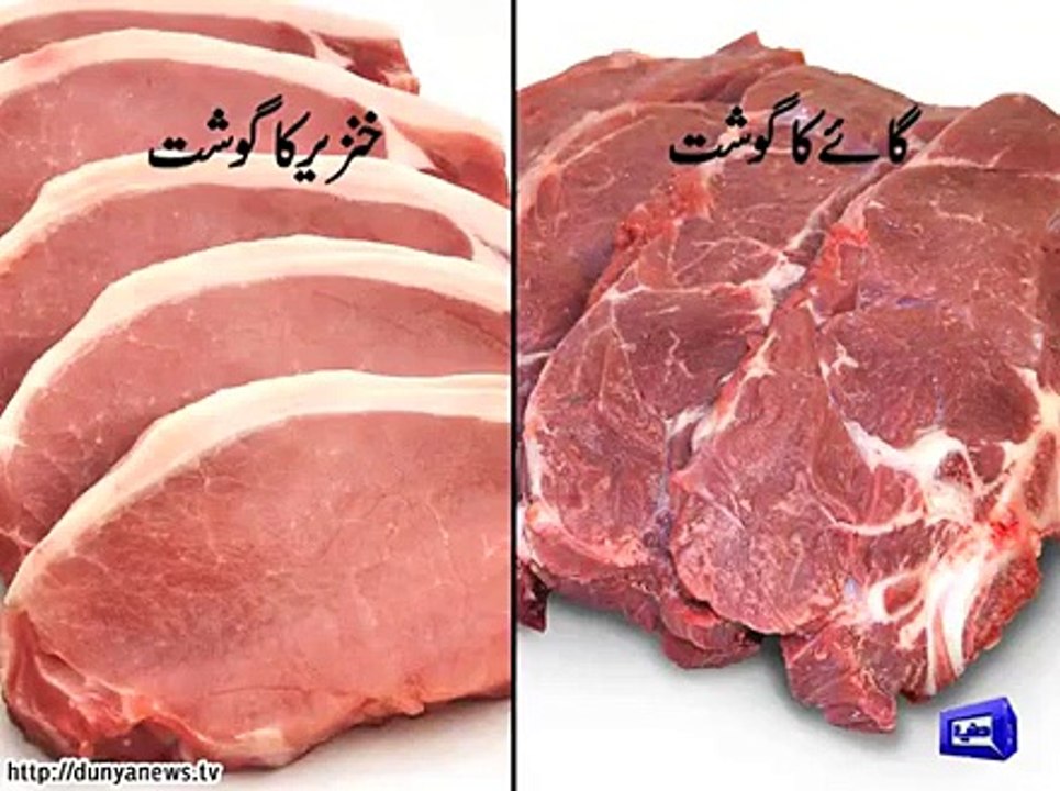 Knw The Difference Between Pork and Cow Meat