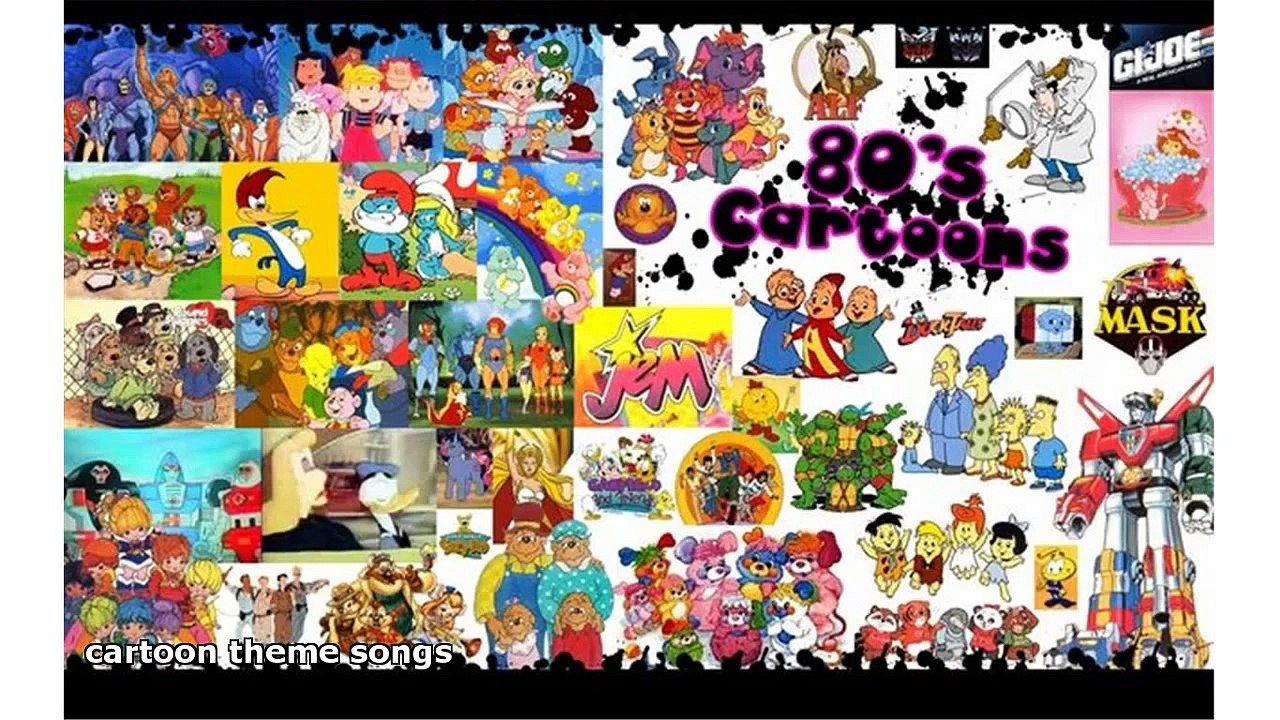 Top 25 Cartoon Theme Songs of the 80s & 90s 🎶