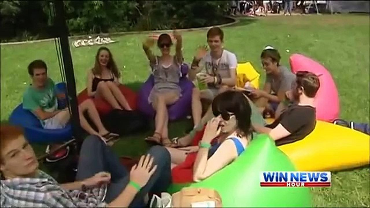 WIN News Illawarra - 2013 University of Wollongong O-Week (26/2/2013)