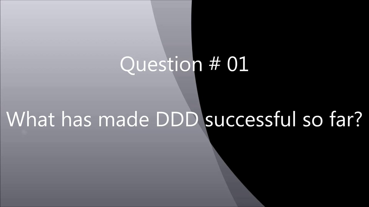 Case Study DDD Assignment #1 (  12-TE-61 )