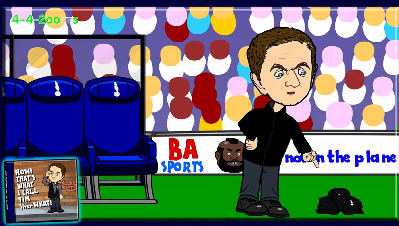 TIM SHERWOOD SACKED by 442oons football cartoon