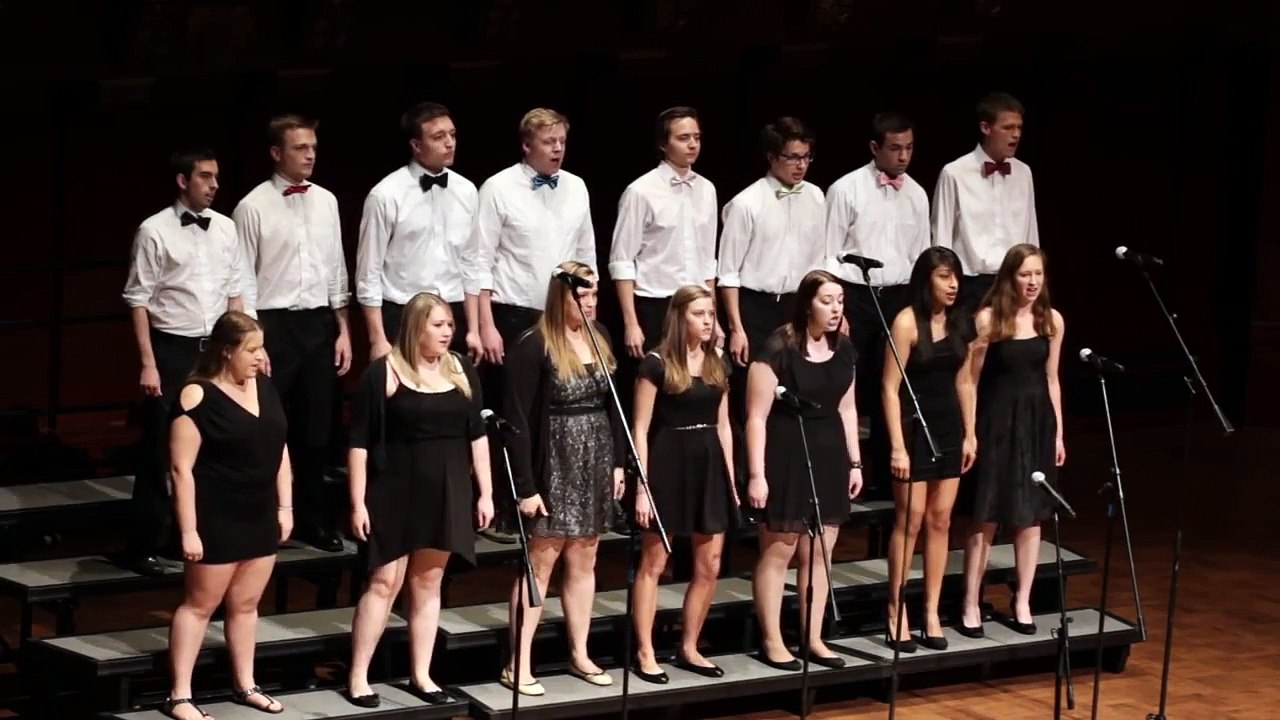 University of Michigan Sing Greek Week 2013 Team Thanksgiving