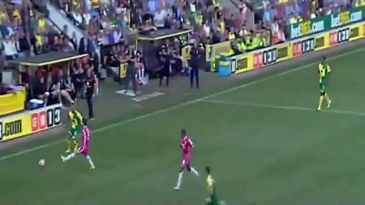 Cameron Jerome Goal - Norwich City vs Bournemouth 1-0