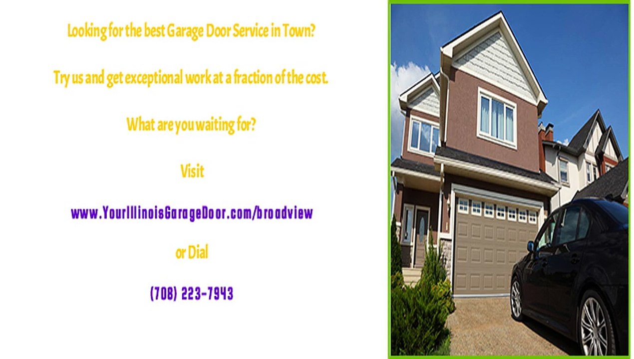 Garage Door Repair Services in Broadview, IL