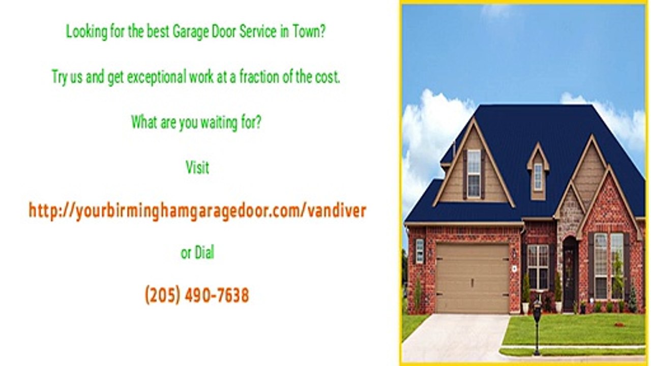 Garage Door Replacement in Vandiver, AL