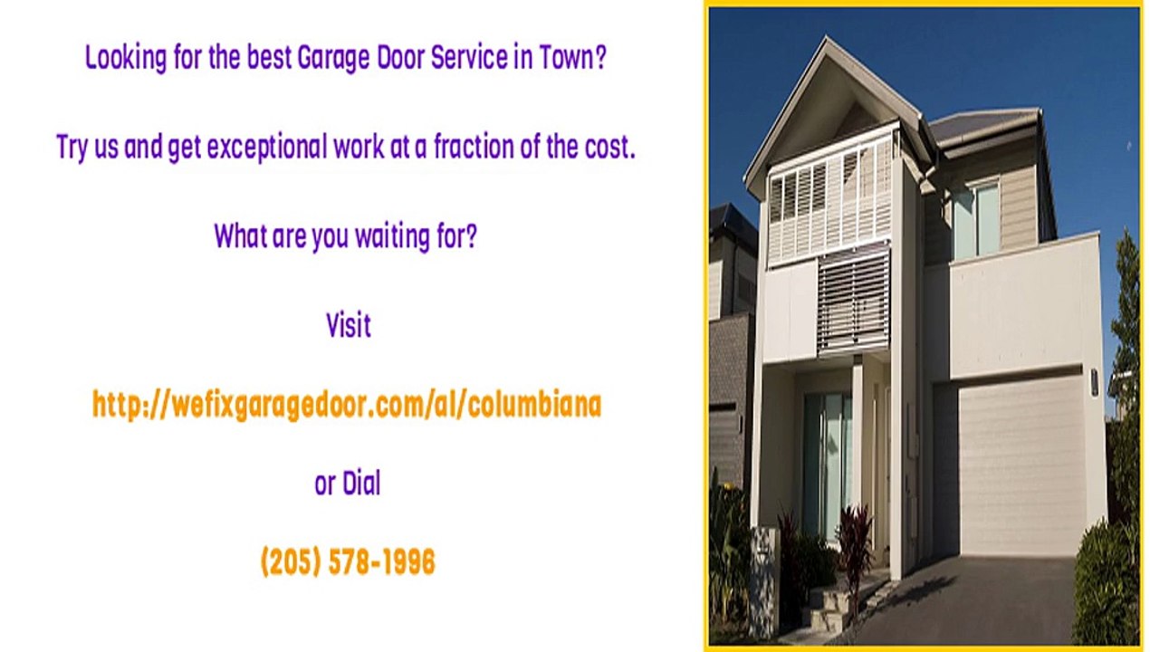 Garage Door Specialists in Columbiana, AL