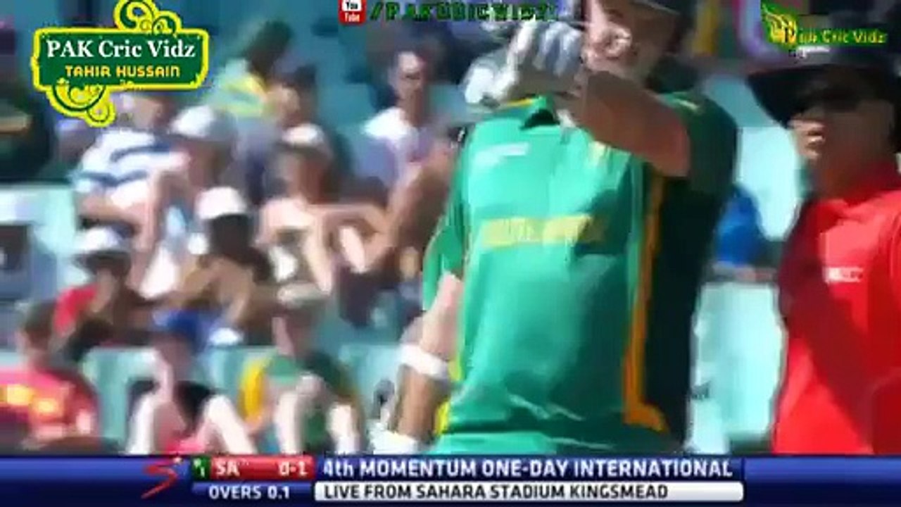 mohammad irfan vs hashim  amla all five dissmisals