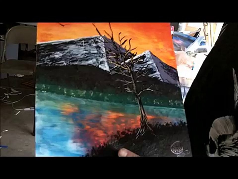 Understanding Sliding Newspaper Technique and Palette Knife Techniques with Michael Gifford