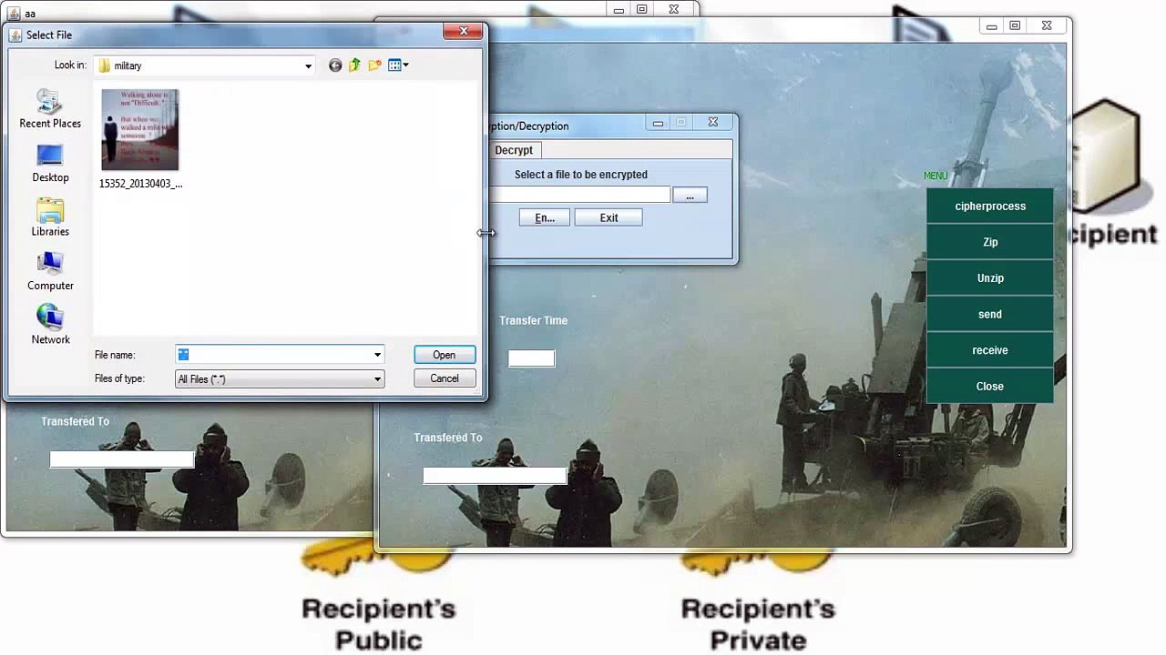 Cryptography project output - Visual Cryptography Projects