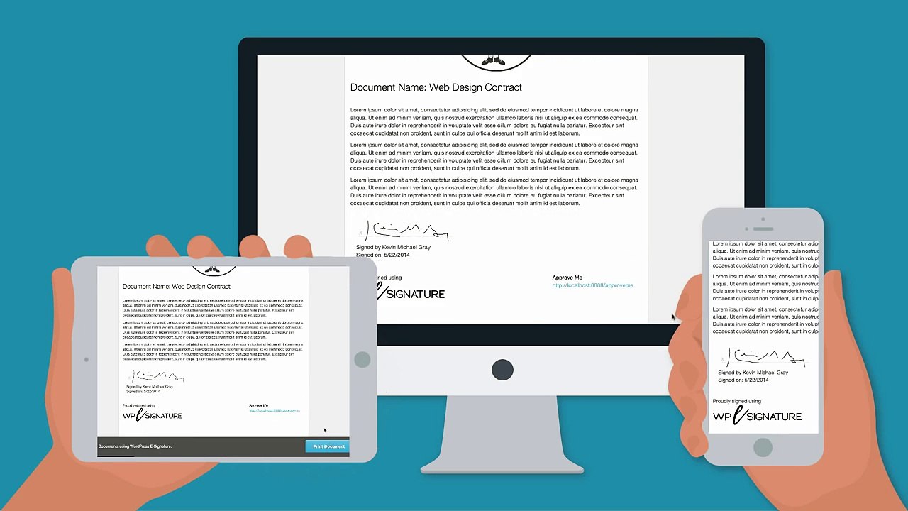 WP Digital E Signature