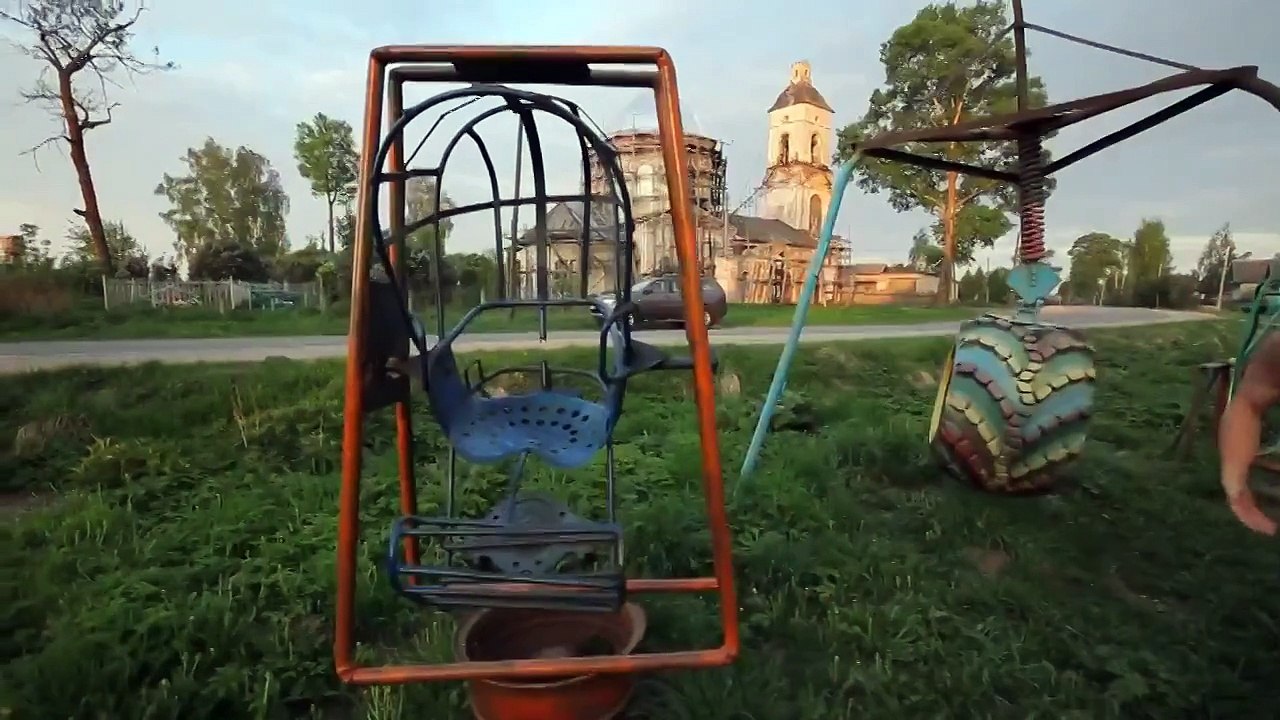 Суровая детская площадка. Аж до слёз! ツ