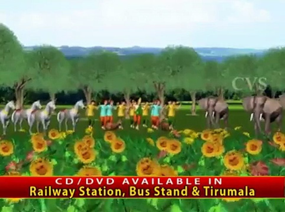 Govinda Namalu  Srinivasa Govinda 2 - 3D Animation Venkateswara swamy Govinda songs