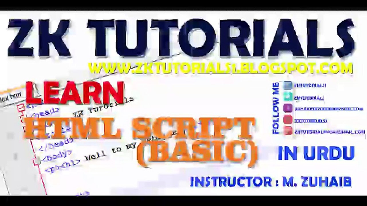 Learn HTML in Urdu: Build Your Website 🌐
