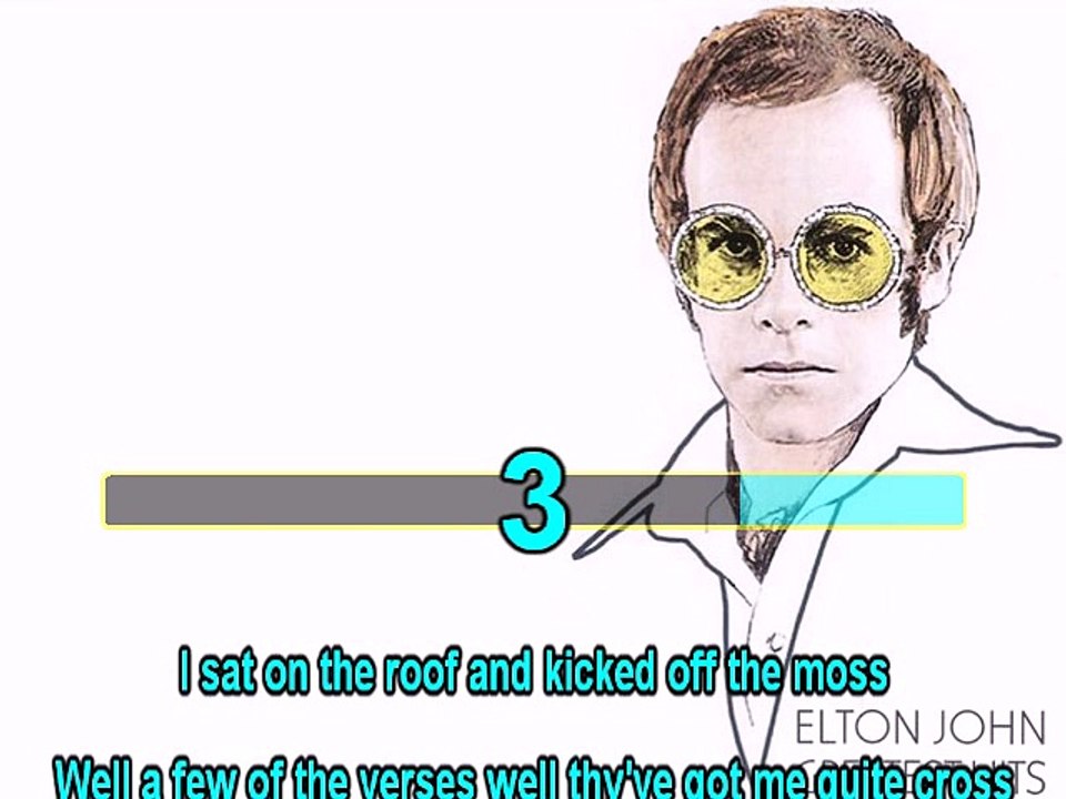 Elton John's 'Your Song' Karaoke 🎤