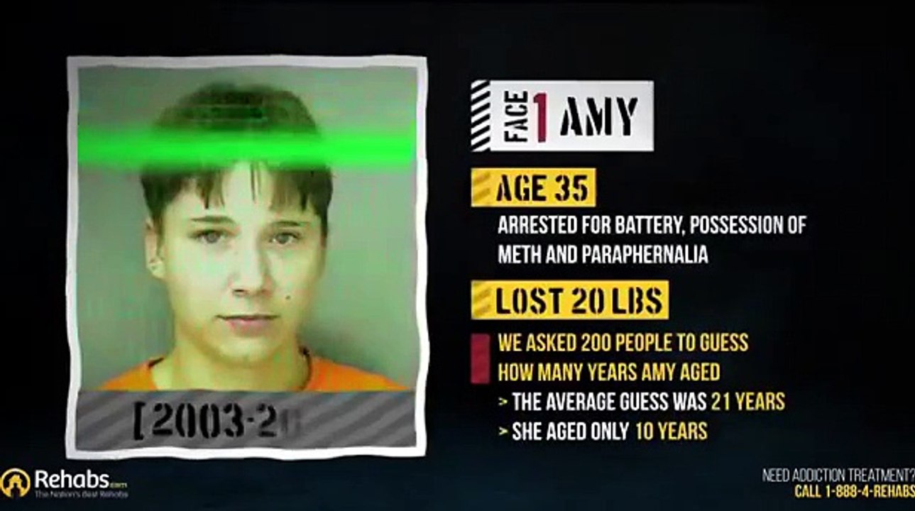 Как изменились лица преступников, употребляющих наркотики