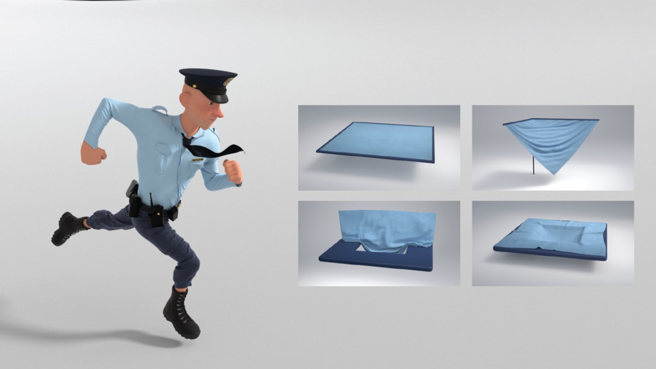 Disney new Cloth Simulation tech: Smoothed Aggregation Multigrid