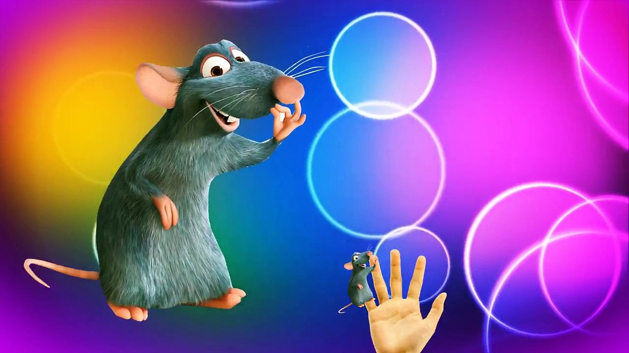 Finger Family Nursery Rhymes Ratatouille Cartoons | Finger Family Children Nursery Rhymes