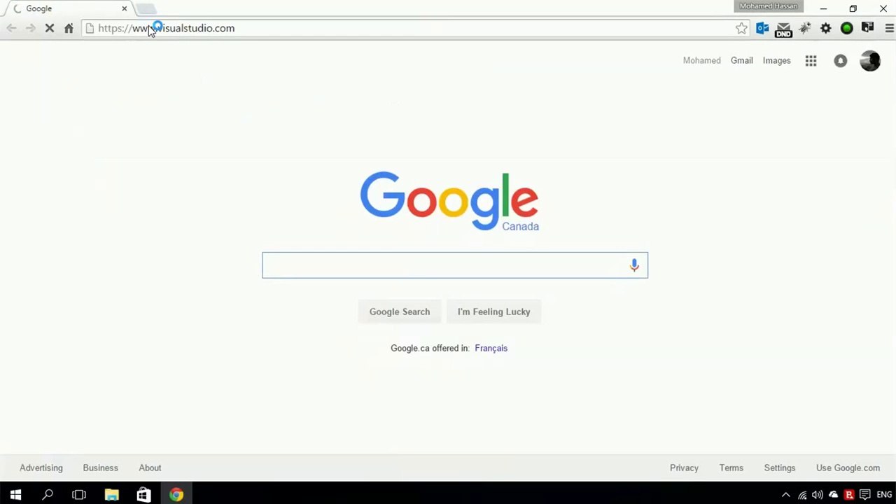 Installing Visual Studio
