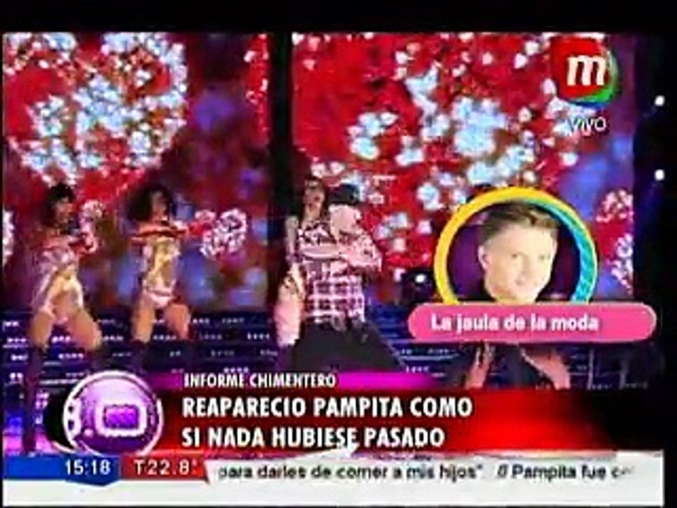 La reaparición pública de Pampita