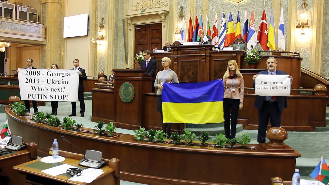 Українські депутати на зустрічі ПАЧЕС бойкотували виступ спікера держдуми РФ