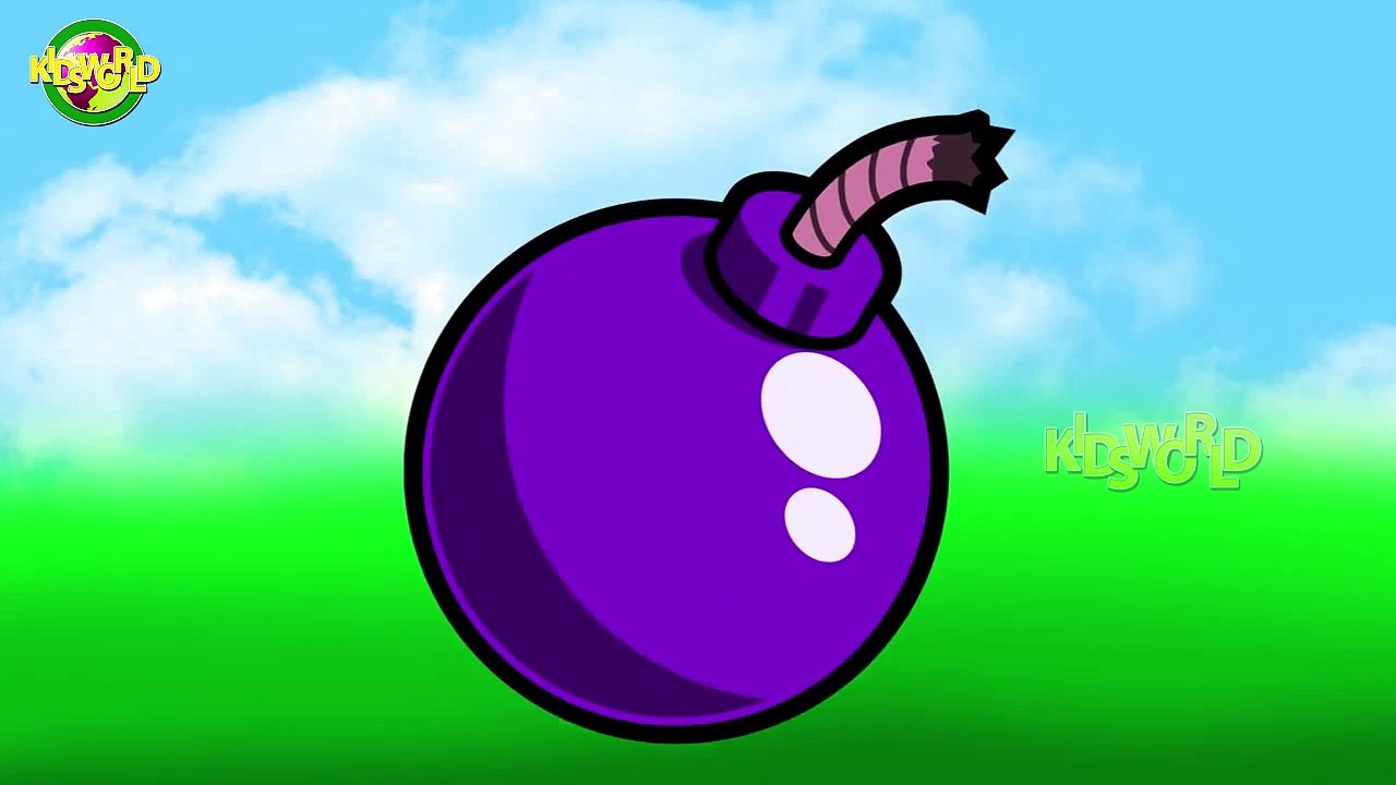 Cherry Bomb Kids World Cartoon Finger Family Rhymes | Kids World Animated Finger Family