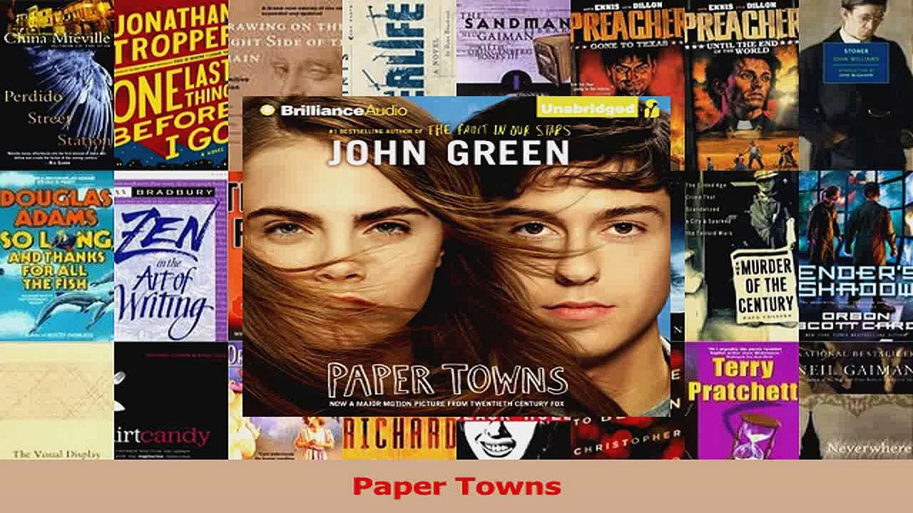 PDF Download  Paper Towns PDF Full Ebook