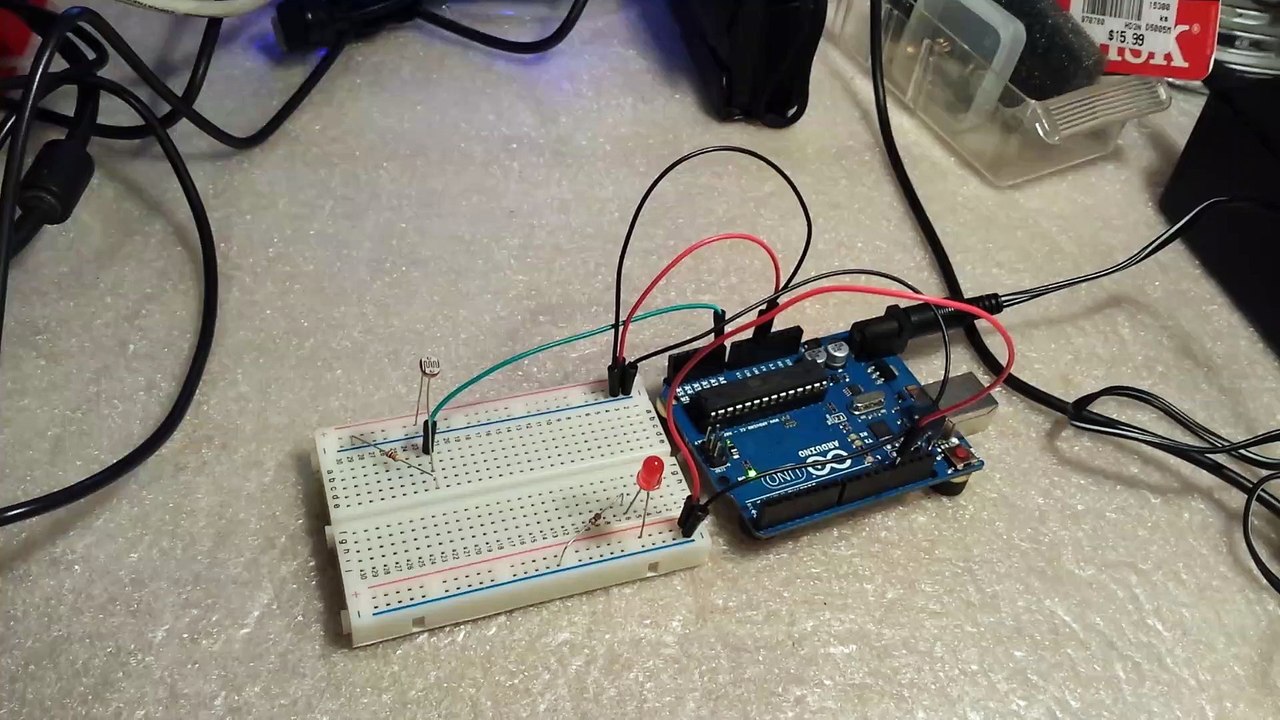 Light-Activated LED Control with Arduino