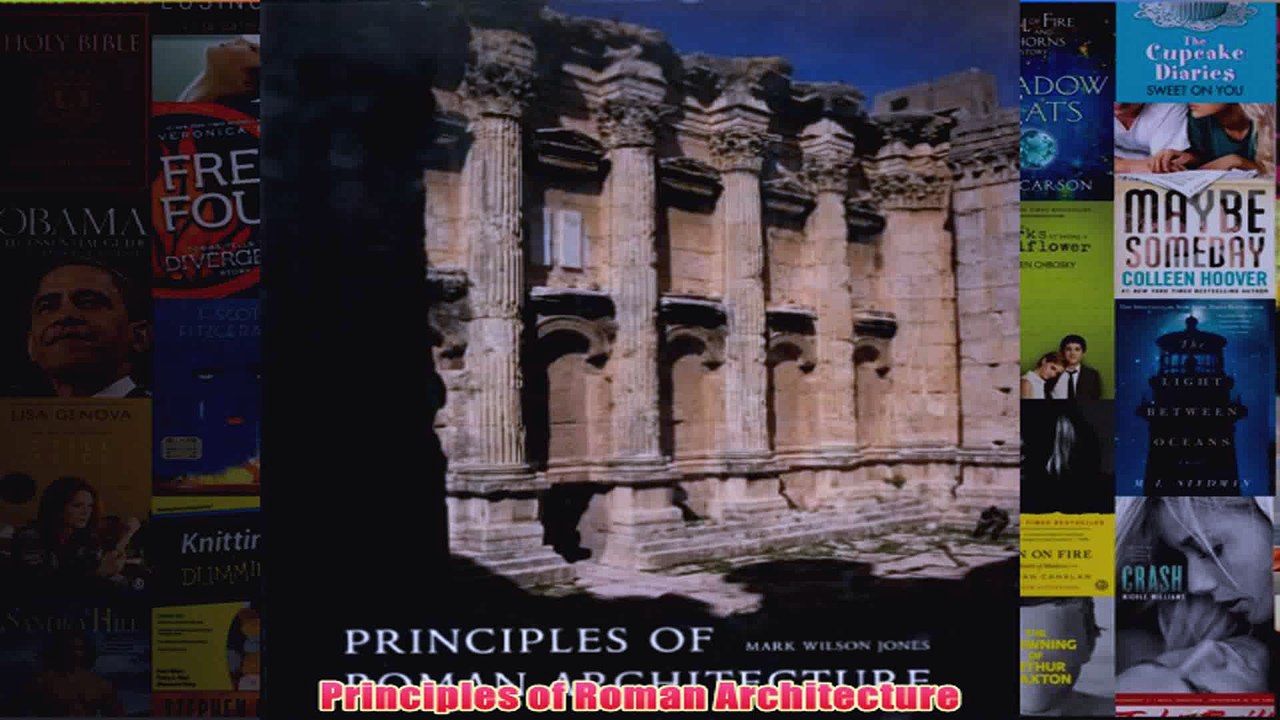 Principles of Roman Architecture
