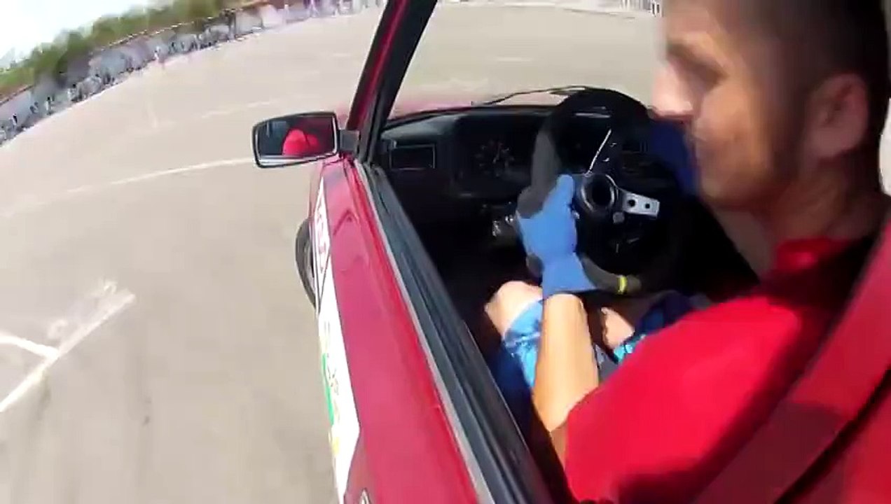 Автослалом на рынке Барабашово