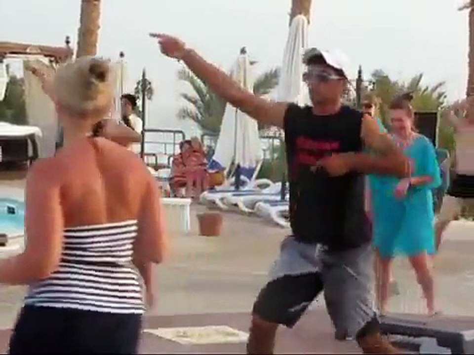 Разминка русских туристов в Египте