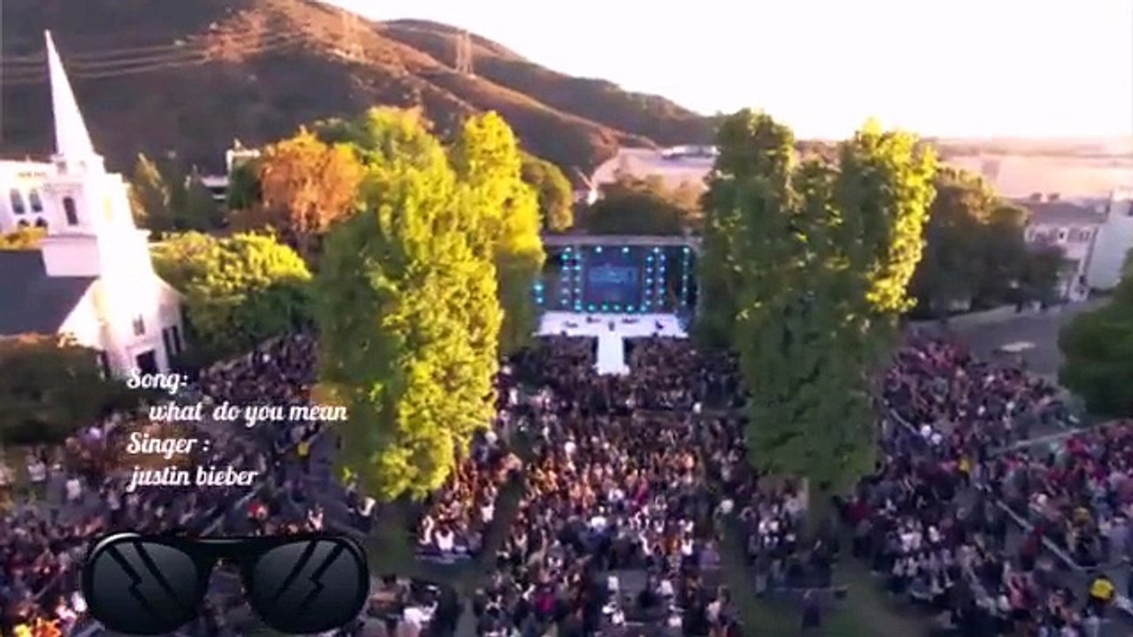 what do you mean by Justin Bieber live show