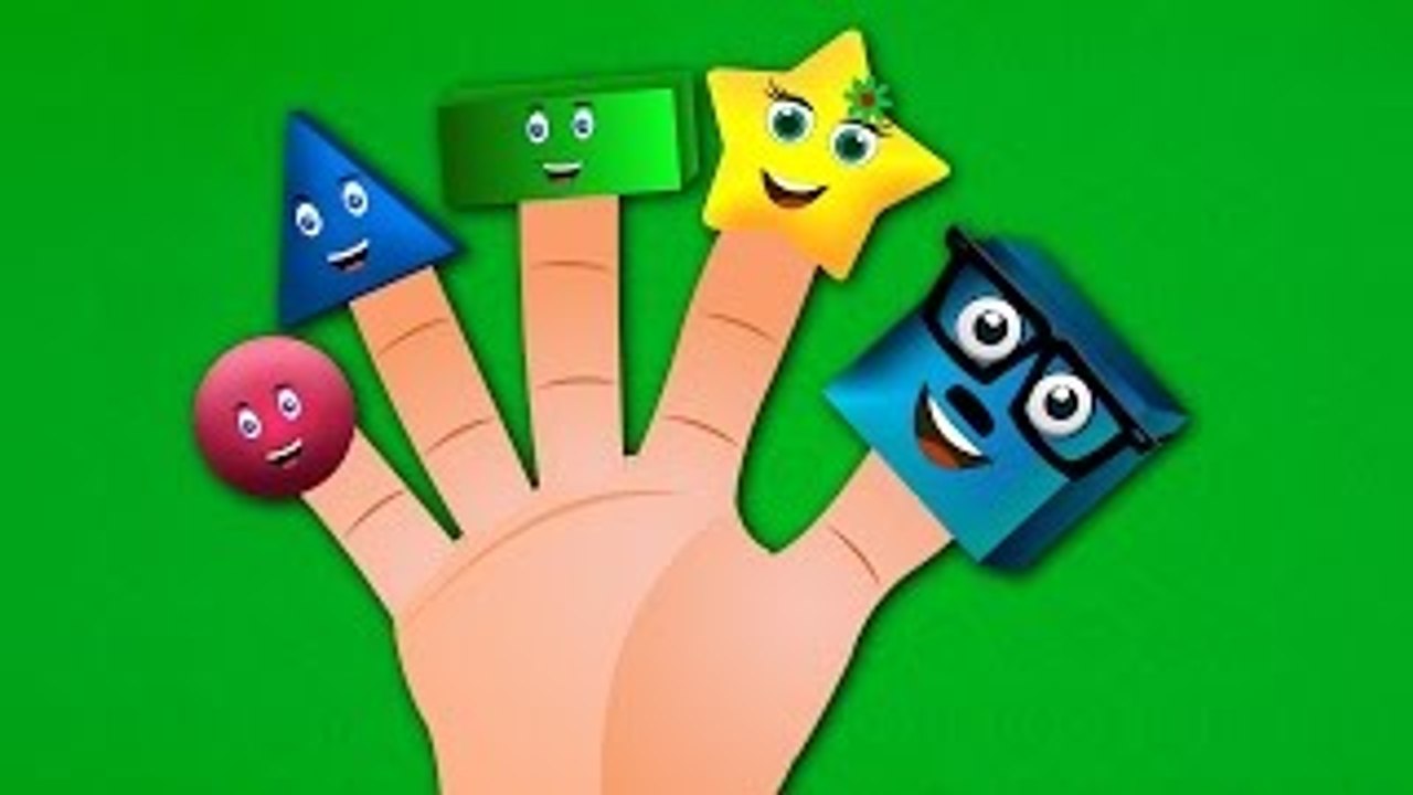 Finger Family Shapes Finger Family | Finger Family Songs | Finger Family