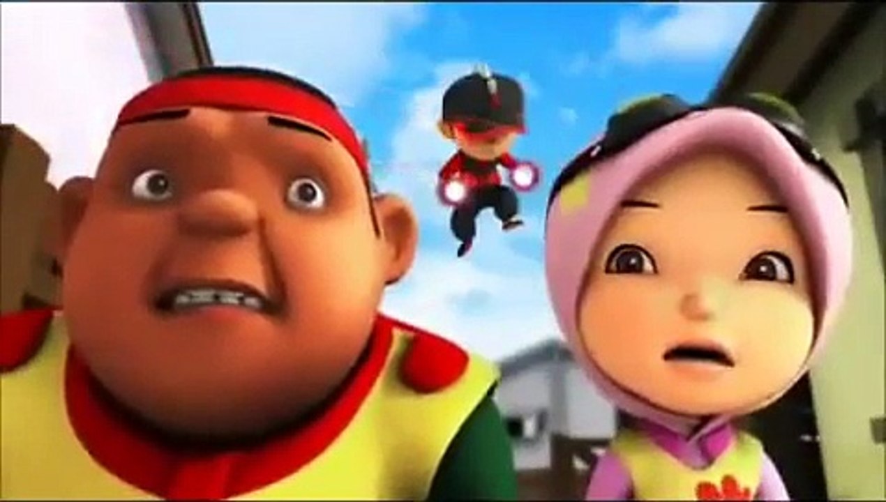Boboiboy Halilintar vs Boboiboy Tanah, Boboiboy Angin & Kawan Kawan!
