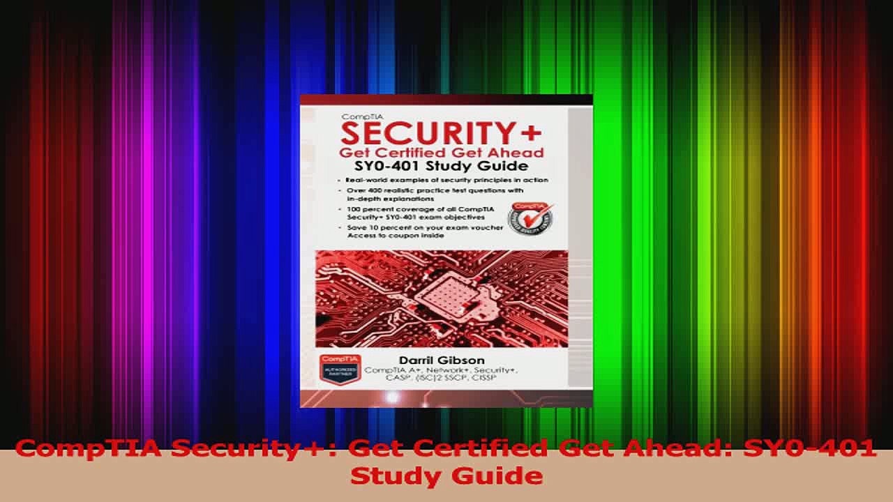 CompTIA Security Get Certified Get Ahead SY0401 Study Guide PDF