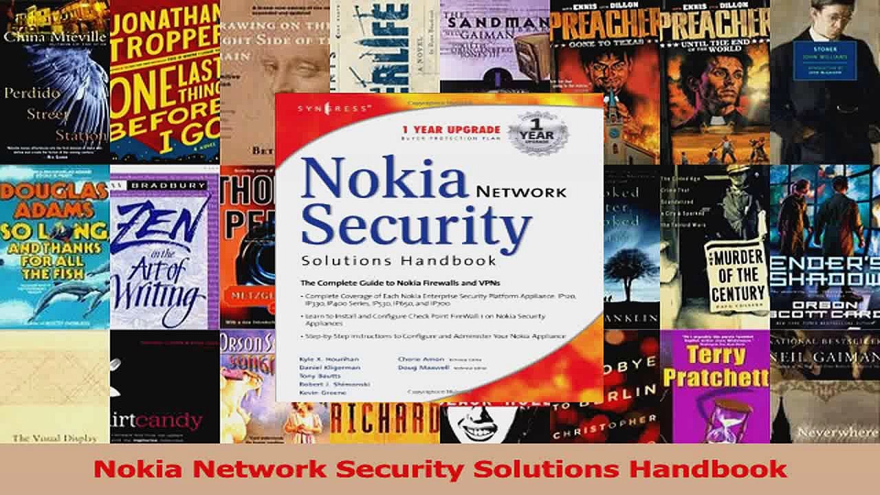 Nokia Network Security Solutions Handbook PDF