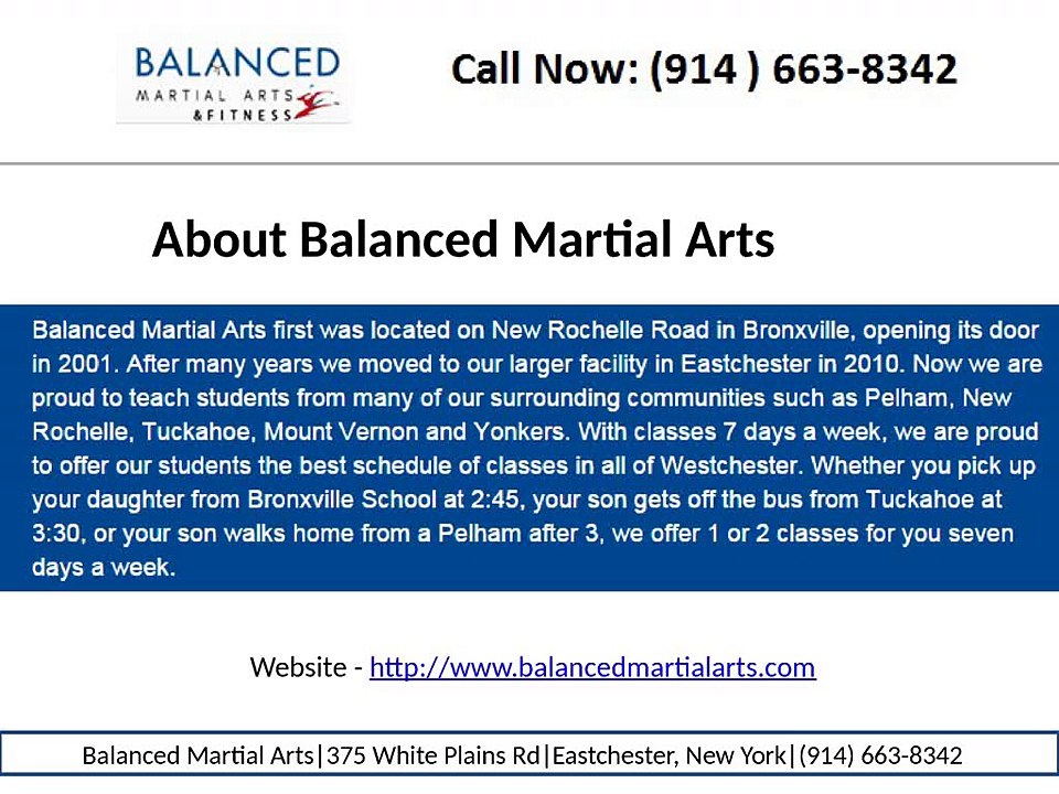 Family Martial Arts-Balanced Martial Arts