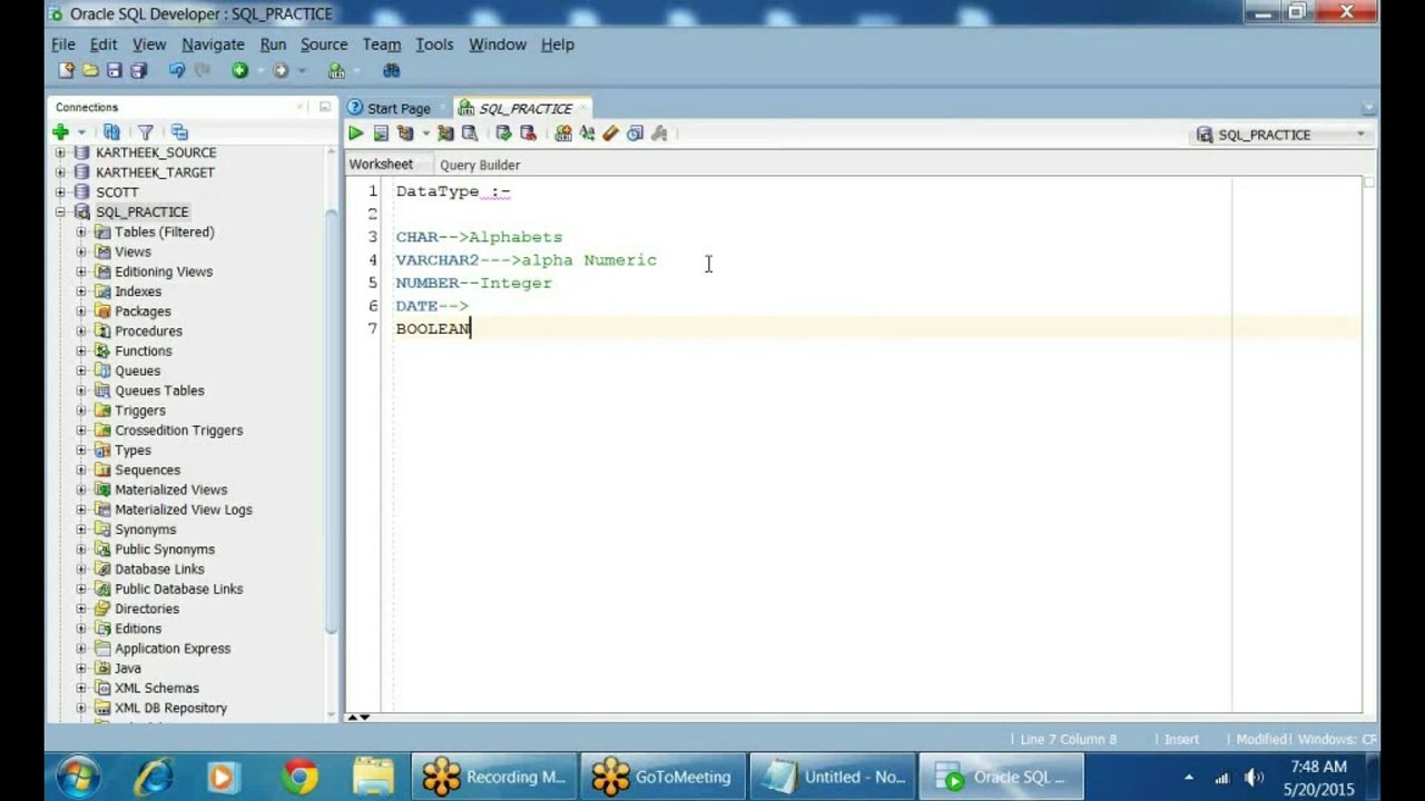 Introduction to DDL, sql training videos, sql free training videos, sql free tutorials, sql training videos,sql