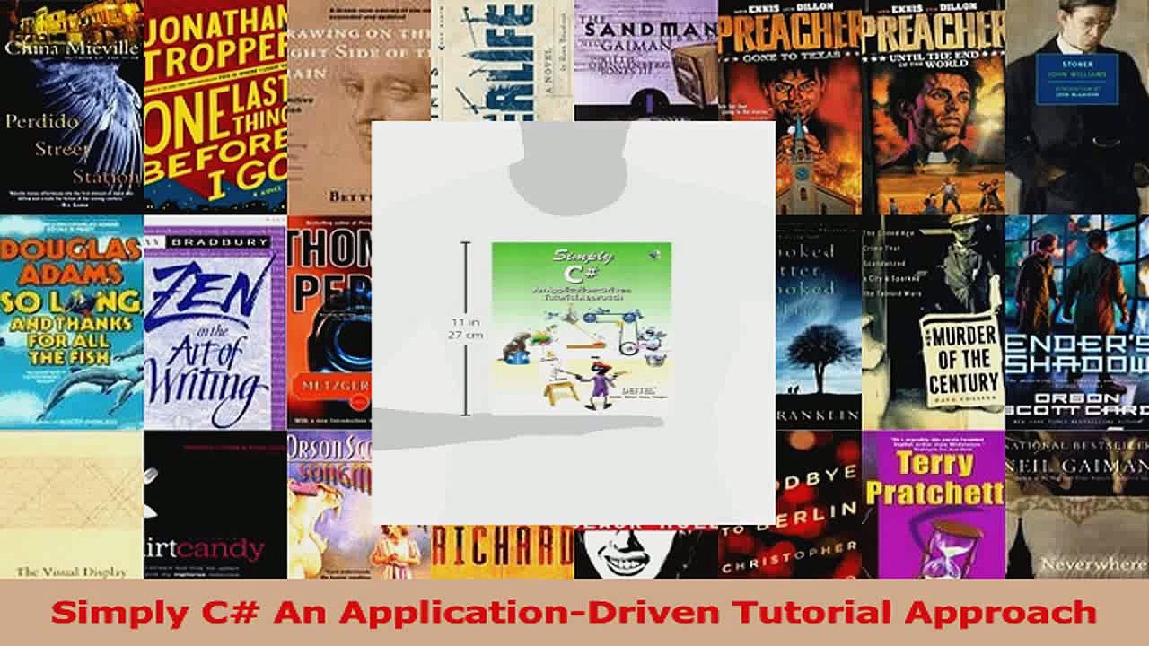 PDF Download  Simply C An ApplicationDriven Tutorial Approach Download Online