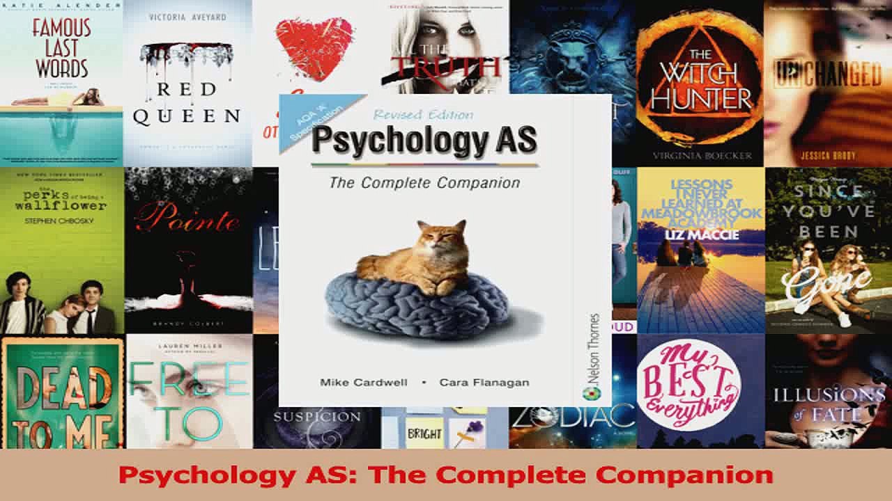 PDF Download  Psychology AS The Complete Companion PDF Online