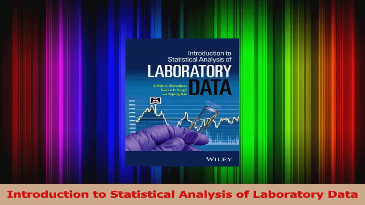 PDF Download  Introduction to Statistical Analysis of Laboratory Data PDF Online