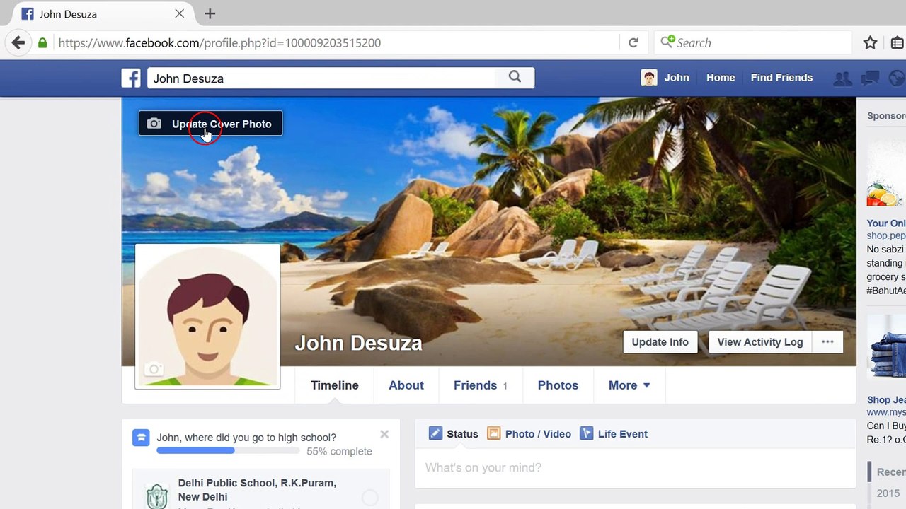 Guide to Changing Your Facebook Cover Photo