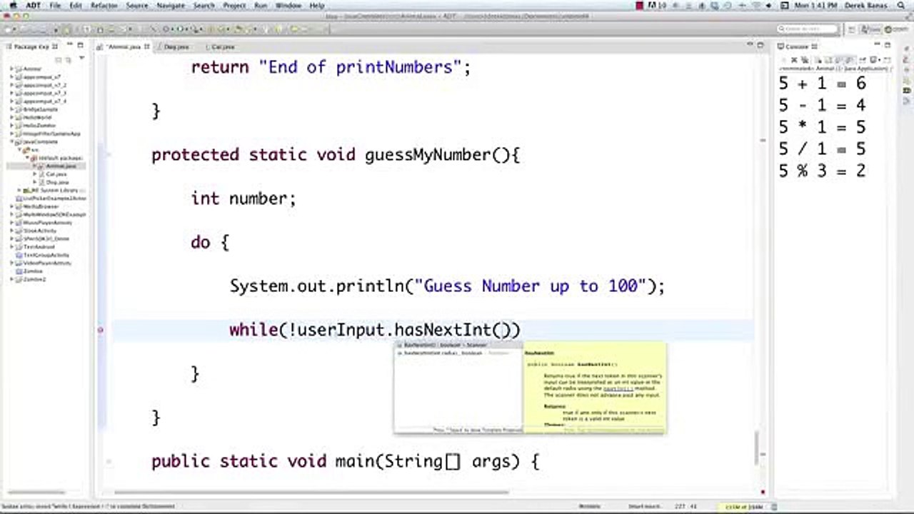 Java Programming Clip6