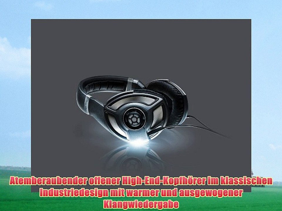Sennheiser HD 700 dynamischer Stereokopfh?rer (105dB SPL 63mm Klinkenstecker 3m) titan