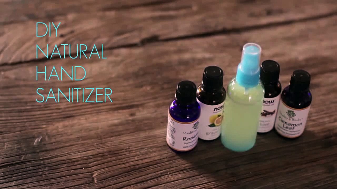 DIY Natural Hand Sanitizer