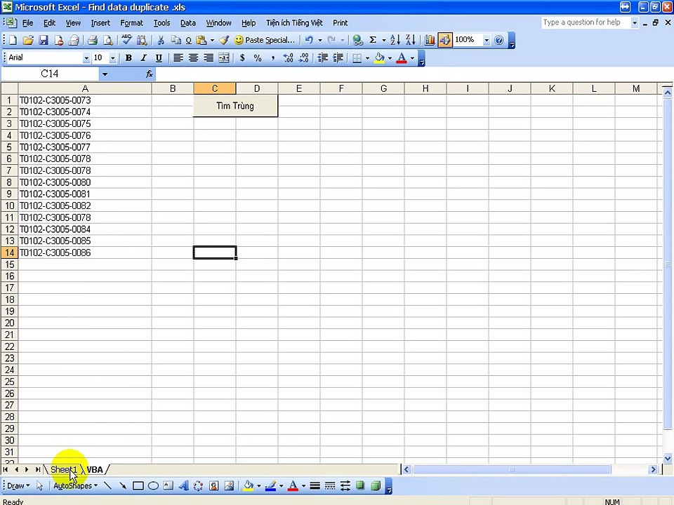 Find data duplicate in Excel - YouTube
